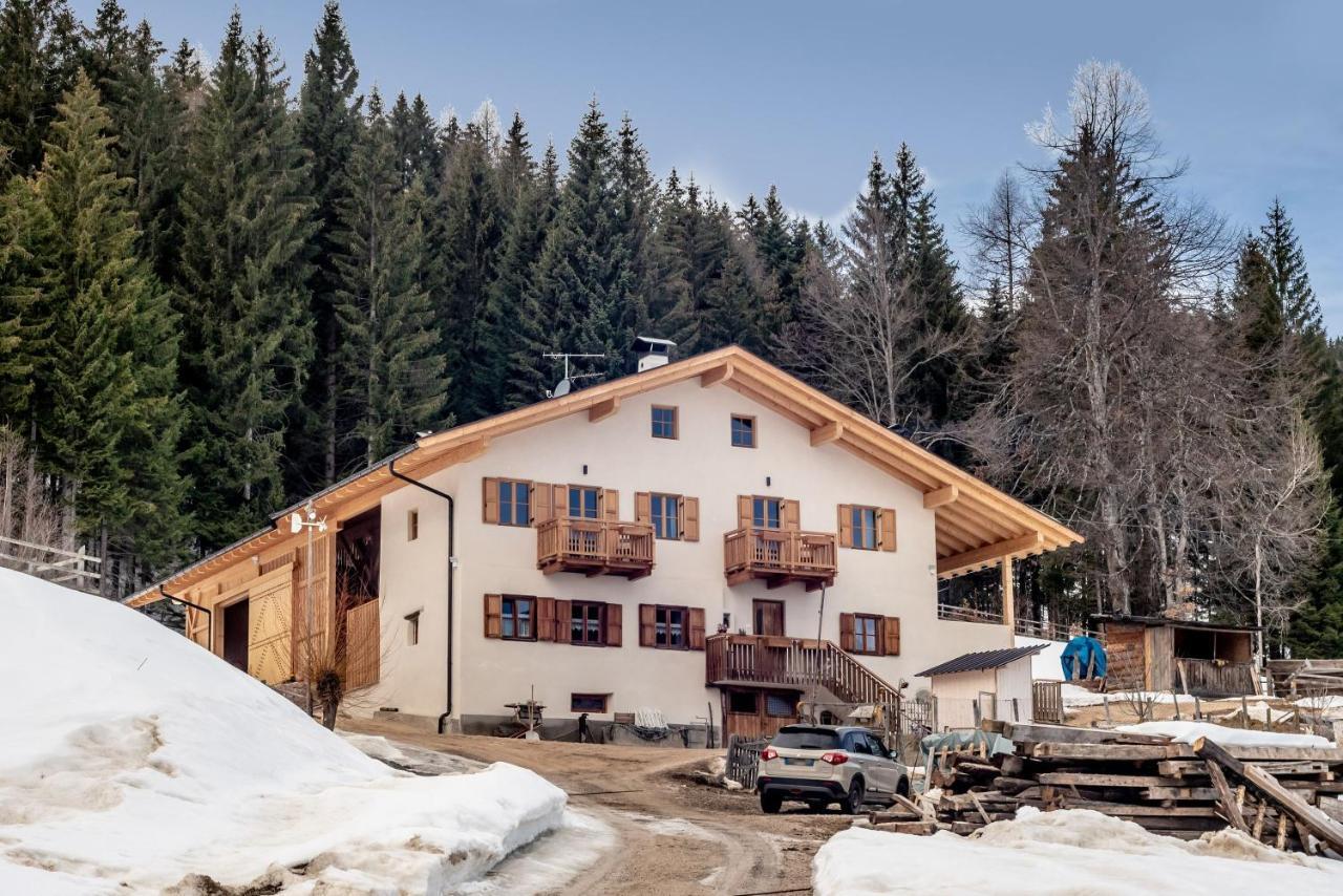 Апартаменты Oberpruenst Hof - App. St. Sebastian Plazzoles Экстерьер фото